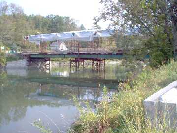 Buskirk Bridge, photo by Dick Wilson, August, 2004